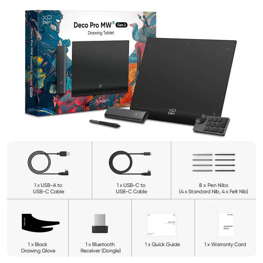 XPPen Deco Pro (Gen 2) Graphics Tablet World First 16K Pressure Levels X3 Pro Stylus Digital Drawing Tablet for Draw Art Design XPPen Deco Pro (Gen 2) Graphics Tablet World First 16K Pressure Levels X3 Pro Stylus Digital Drawing Tablet for Draw Art Design