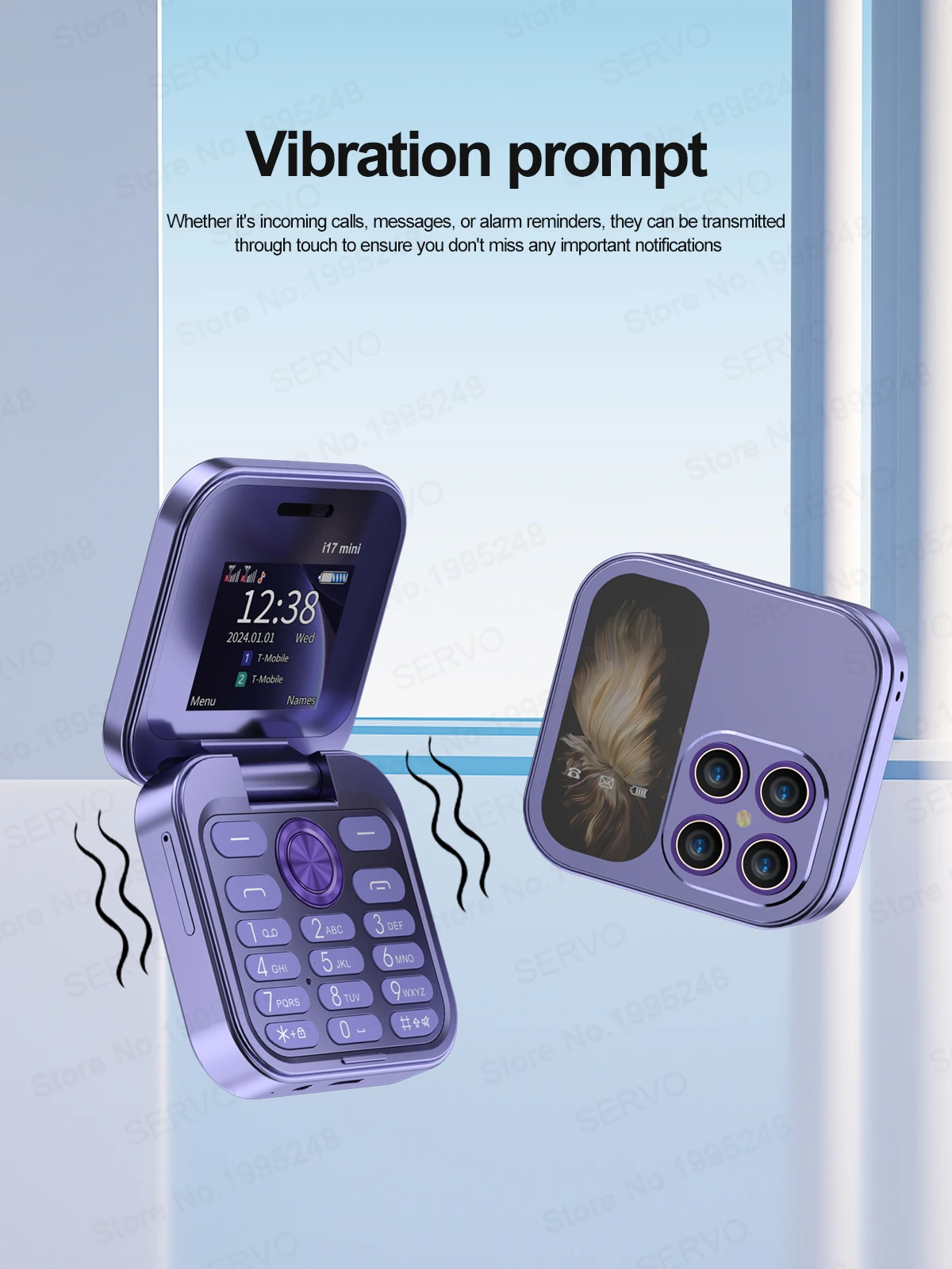 2024 NEW SERVO i17 Mini Dual SIM Small Flip Mobile Phone 2G GSM Speed Dial Magic Voice 1.77-inch Compact Foldable Celular Phones 2024 NEW SERVO i17 Mini Dual SIM Small Flip Mobile Phone 2G GSM Speed Dial Magic Voice 1.77-inch Compact Foldable Celular Phones