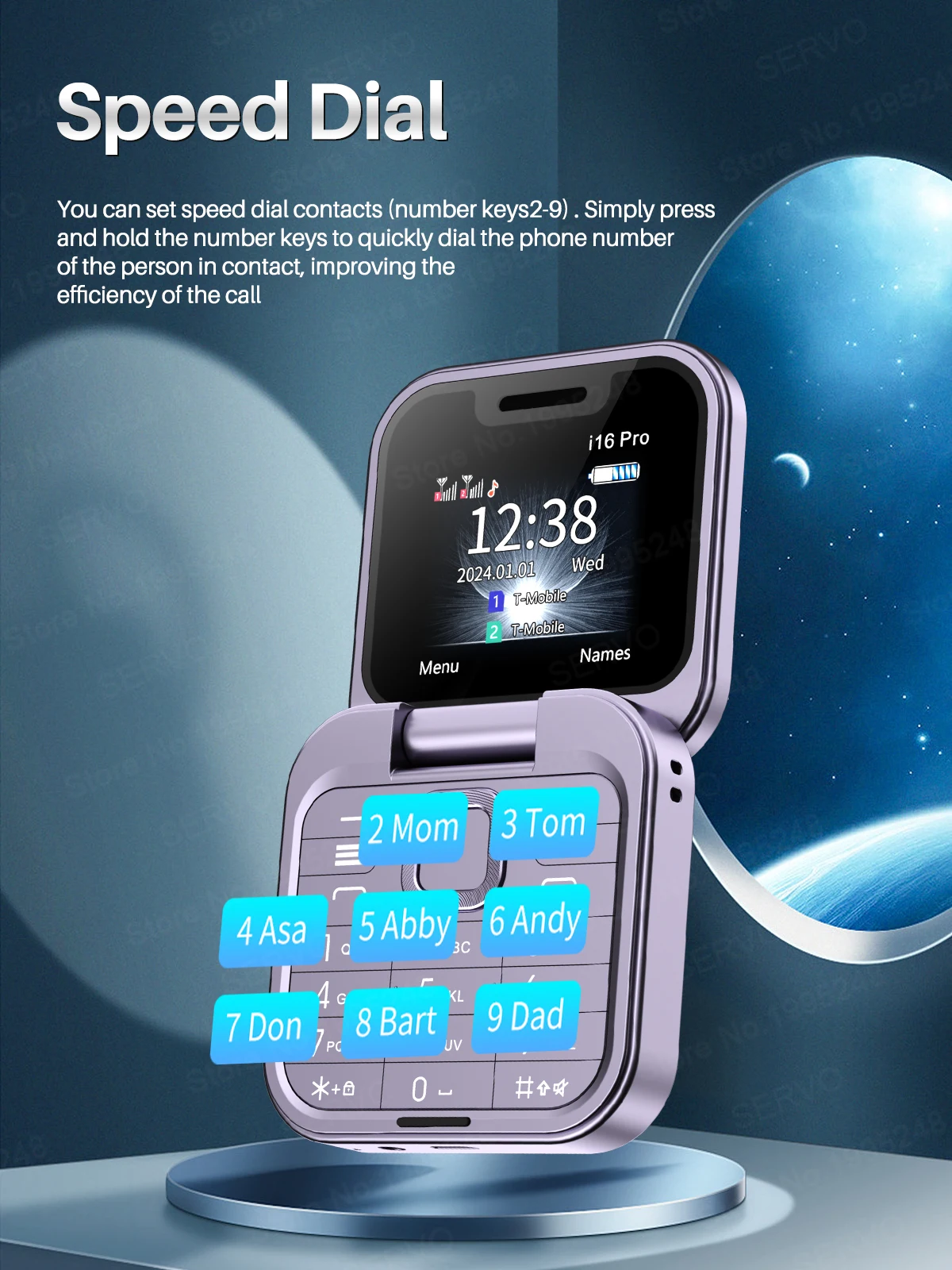 SERVO i16 Pro Mini Fold Mobile Phone Dual SIM Card FM Radio Vibration Magic Voice Blacklist Speed Dial 1.77''Screen Square Phone SERVO i16 Pro Mini Fold Mobile Phone Dual SIM Card FM Radio Vibration Magic Voice Blacklist Speed Dial 1.77''Screen Square Phone