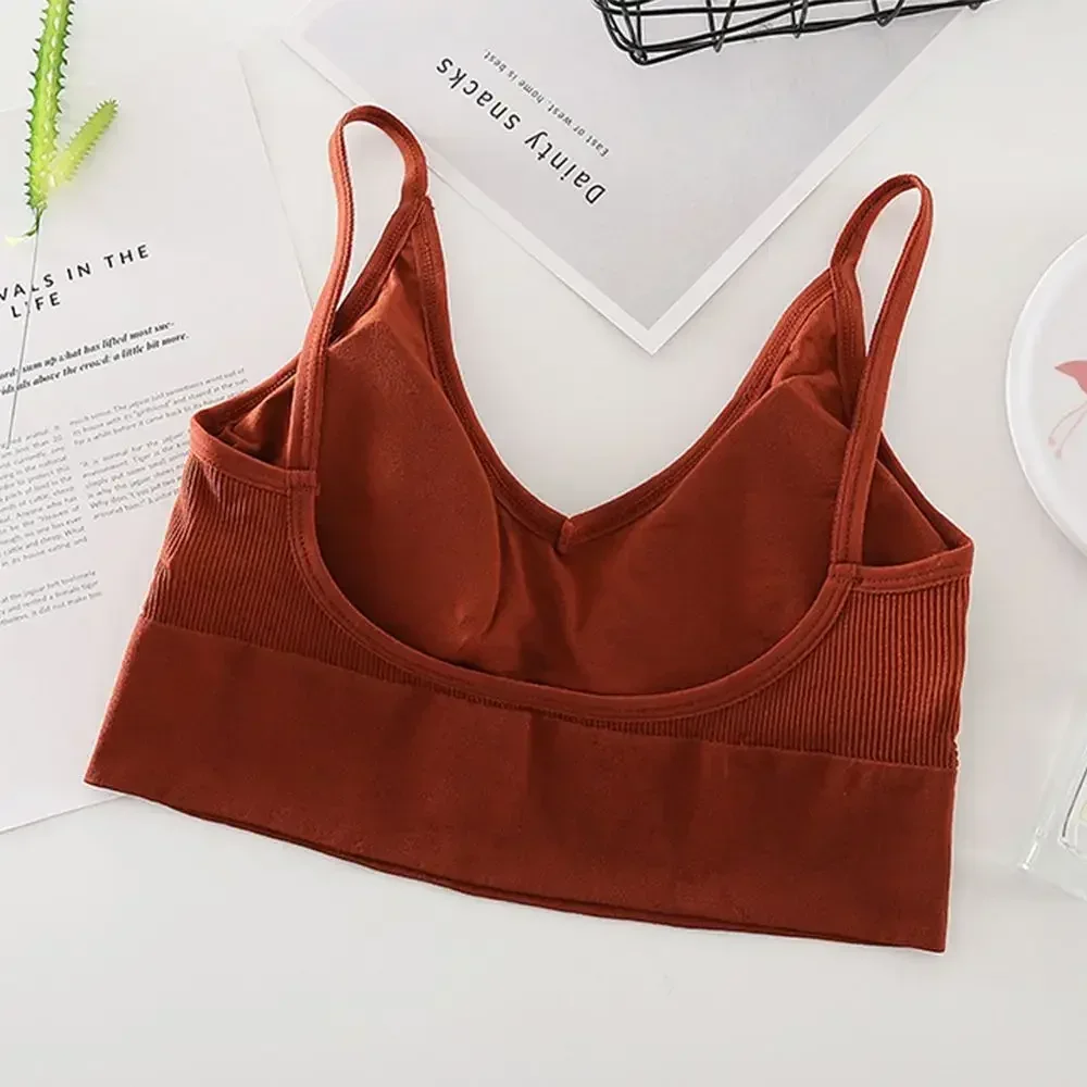 Women Fitness Top Sports Bra 2024 Seamless Yoga Bra Black White Running Yoga Gym Crop Top Women Push Up Sport Bra Top Women Fitness Top Sports Bra 2024 Seamless Yoga Bra Black White Running Yoga Gym Crop Top Women Push Up Sport Bra Top