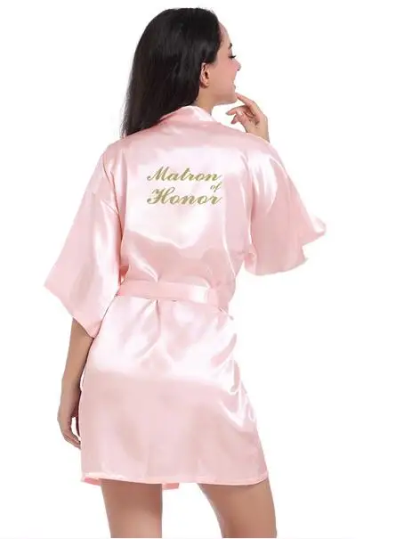 2019 New Bridesmaid Robes Robes Bridal Robes Light Pink Satin Robe Bridesmaid Robes Wedding 2019 New Bridesmaid Robes Robes Bridal Robes Light Pink Satin Robe Bridesmaid Robes Wedding