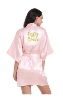 2019 New Bridesmaid Robes Robes Bridal Robes Light Pink Satin Robe Bridesmaid Robes Wedding 2019 New Bridesmaid Robes Robes Bridal Robes Light Pink Satin Robe Bridesmaid Robes Wedding