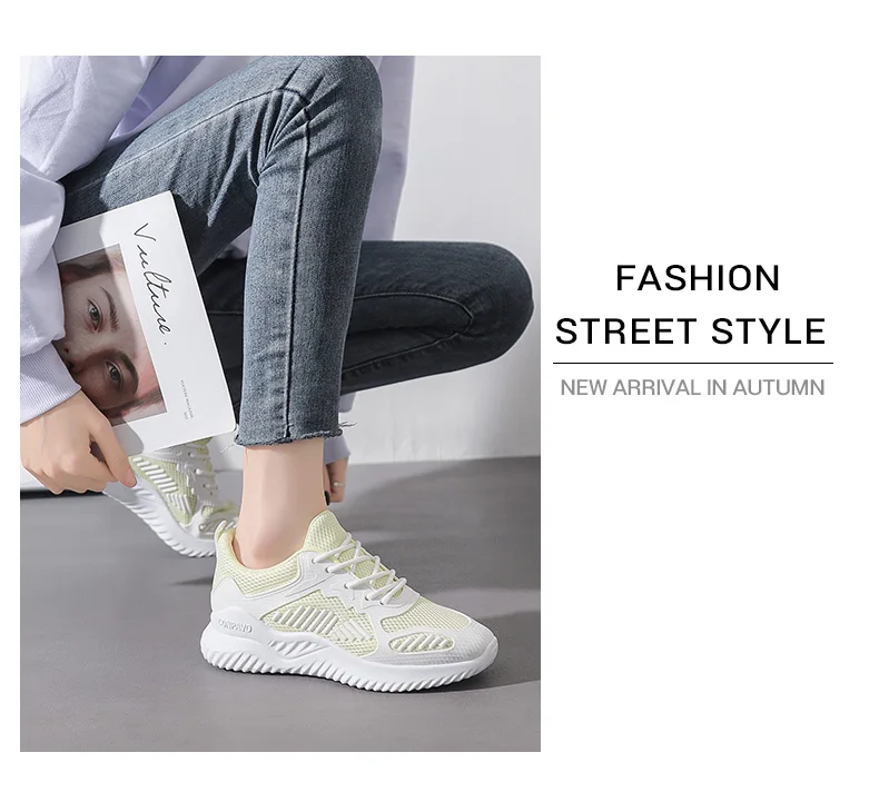New sports women's shoes coconut running shoes wild breathable single net shoes women fashion trend New sports women's shoes coconut running shoes wild breathable single net shoes women fashion trend