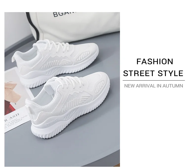 New sports women's shoes coconut running shoes wild breathable single net shoes women fashion trend New sports women's shoes coconut running shoes wild breathable single net shoes women fashion trend