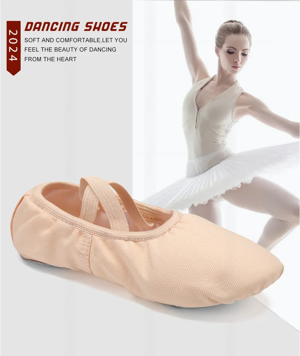 Ballet Shoes Girls Canvas Flats Ballet Dancing Slippers Dance Shoes For Adult Women Kids Yoga Classic Split-Sole Soft Leather Ballet Shoes Girls Canvas Flats Ballet Dancing Slippers Dance Shoes For Adult Women Kids Yoga Classic Split-Sole Soft Leather