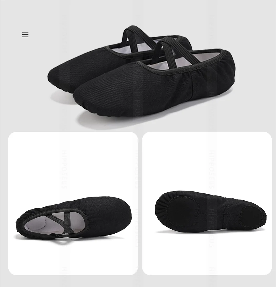 Ballet Shoes Girls Canvas Flats Ballet Dancing Slippers Dance Shoes For Adult Women Kids Yoga Classic Split-Sole Soft Leather Ballet Shoes Girls Canvas Flats Ballet Dancing Slippers Dance Shoes For Adult Women Kids Yoga Classic Split-Sole Soft Leather
