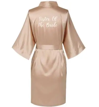 Satin Silk Robes Plus Size Wedding BathRobe Bride Bridesmaid Dress Gown Women Clothing Sleepwear Maid of Honor Rose Gold Satin Silk Robes Plus Size Wedding BathRobe Bride Bridesmaid Dress Gown Women Clothing Sleepwear Maid of Honor Rose Gold
