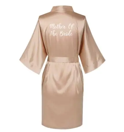 Satin Silk Robes Plus Size Wedding BathRobe Bride Bridesmaid Dress Gown Women Clothing Sleepwear Maid of Honor Rose Gold Satin Silk Robes Plus Size Wedding BathRobe Bride Bridesmaid Dress Gown Women Clothing Sleepwear Maid of Honor Rose Gold
