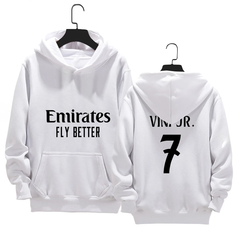 New Men Pure Cotton Hoodie Children's Adult Autumn/Winter Street Fashion Top 24/25 Madrid No.9 Long Sleeve Sports Leisure Shirt New Men Pure Cotton Hoodie Children's Adult Autumn/Winter Street Fashion Top 24/25 Madrid No.9 Long Sleeve Sports Leisure Shirt