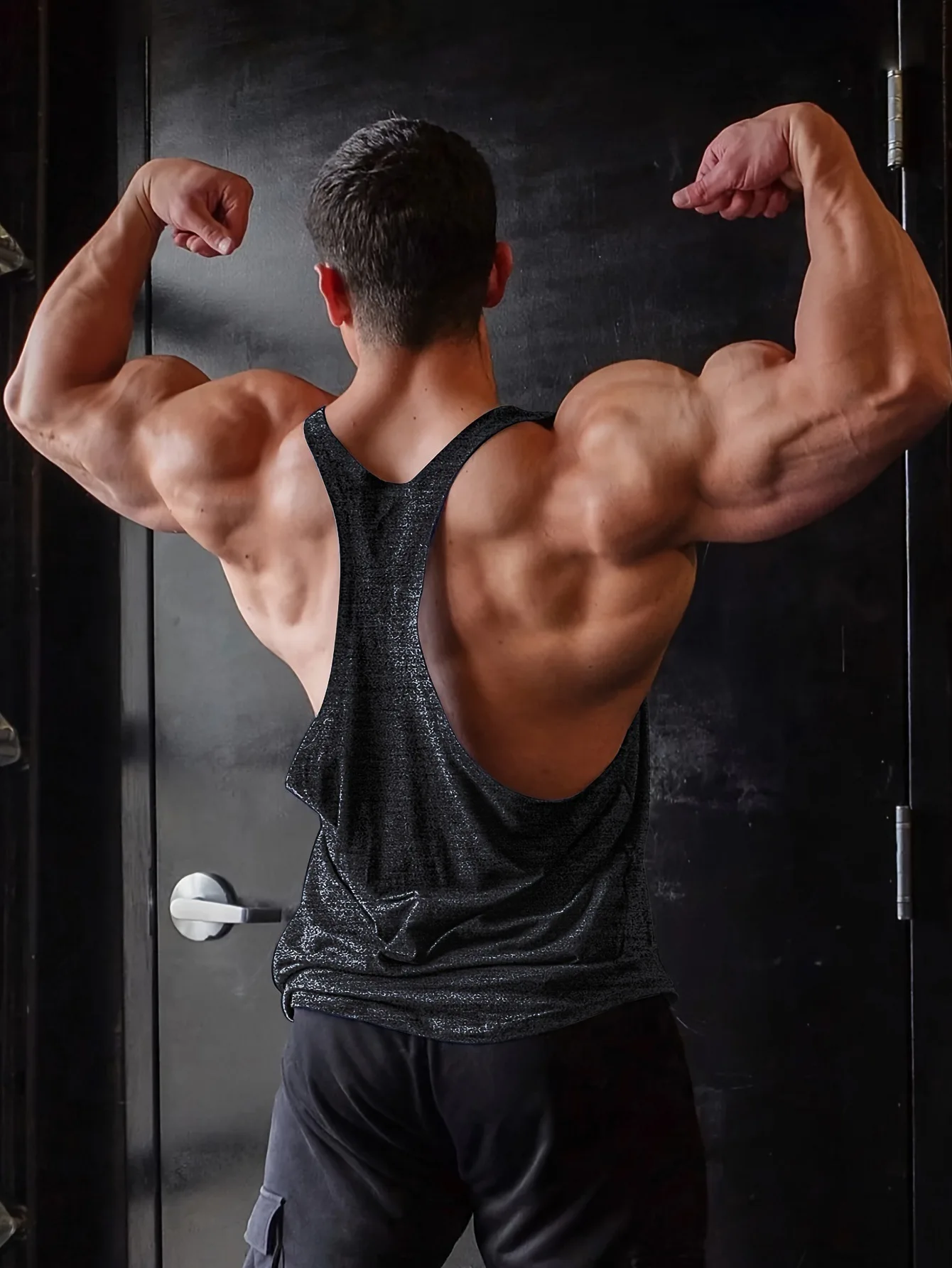 Cross-border European Size Alpha Men's Printed Round-neck Fitness Vest, Undershirt, Muscle Quick-drying Basketball Vest Cross-border European Size Alpha Men's Printed Round-neck Fitness Vest, Undershirt, Muscle Quick-drying Basketball Vest