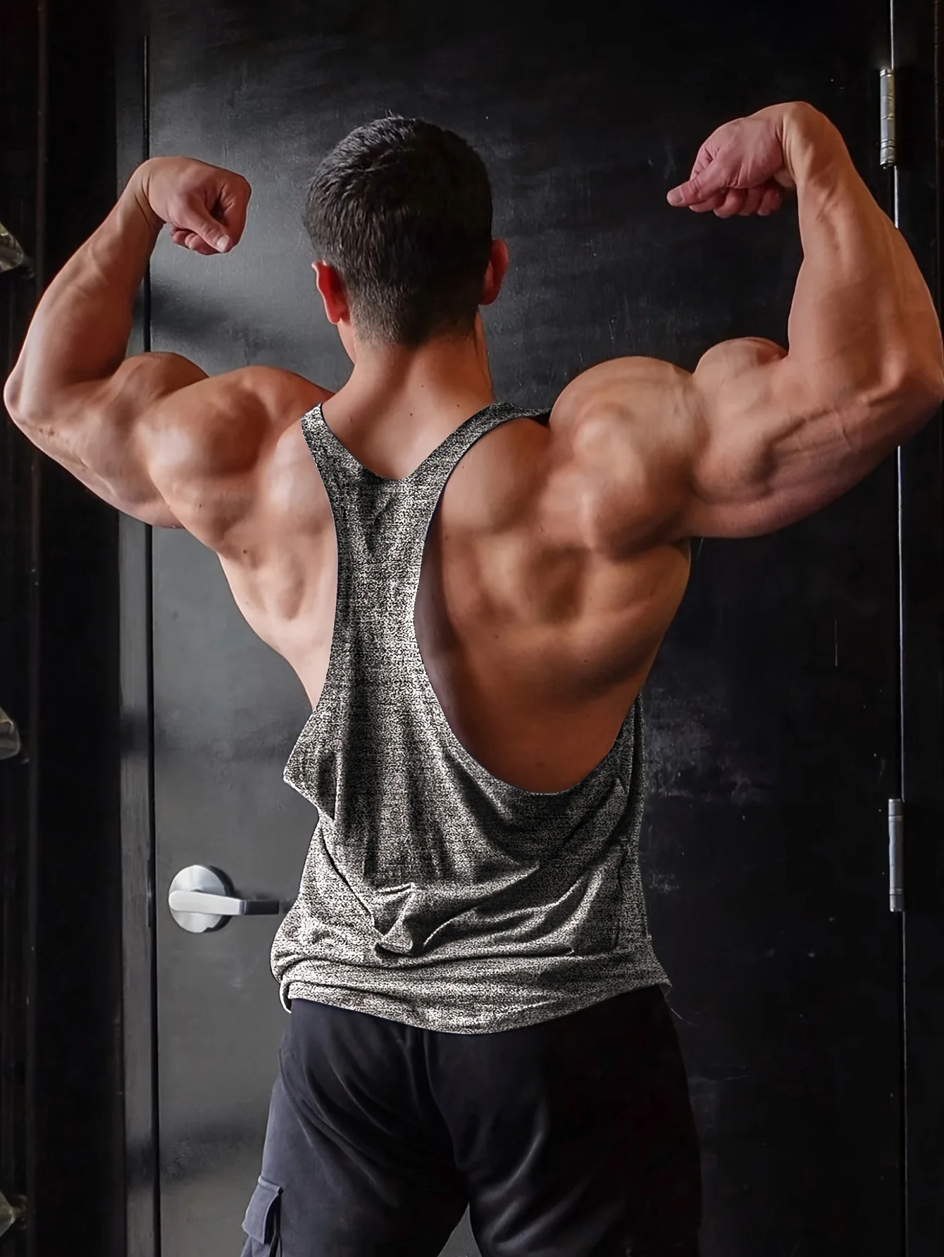 Cross-border European Size Alpha Men's Printed Round-neck Fitness Vest, Undershirt, Muscle Quick-drying Basketball Vest Cross-border European Size Alpha Men's Printed Round-neck Fitness Vest, Undershirt, Muscle Quick-drying Basketball Vest