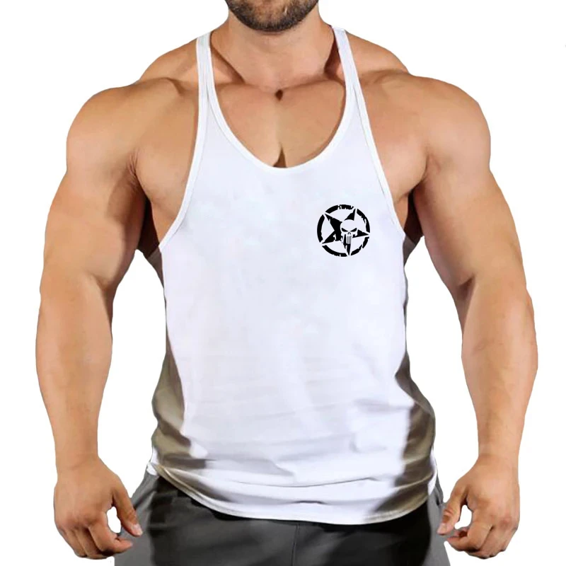 Singlet Men Bodybuilding and Fitness Stringer Gym Clothes Undershirt Shirt Tank Top Vest Clothing Man Gyms Singlets Muscular Singlet Men Bodybuilding and Fitness Stringer Gym Clothes Undershirt Shirt Tank Top Vest Clothing Man Gyms Singlets Muscular