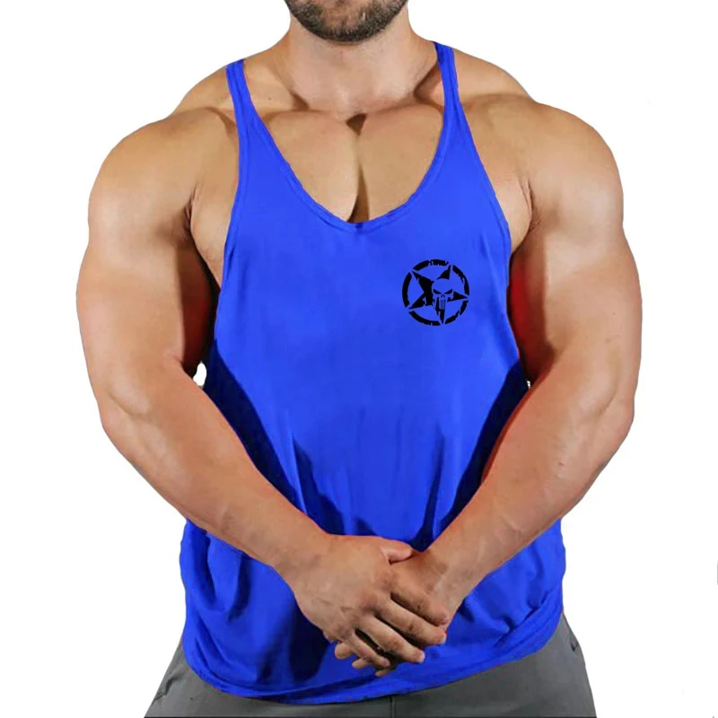 Singlet Men Bodybuilding and Fitness Stringer Gym Clothes Undershirt Shirt Tank Top Vest Clothing Man Gyms Singlets Muscular Singlet Men Bodybuilding and Fitness Stringer Gym Clothes Undershirt Shirt Tank Top Vest Clothing Man Gyms Singlets Muscular