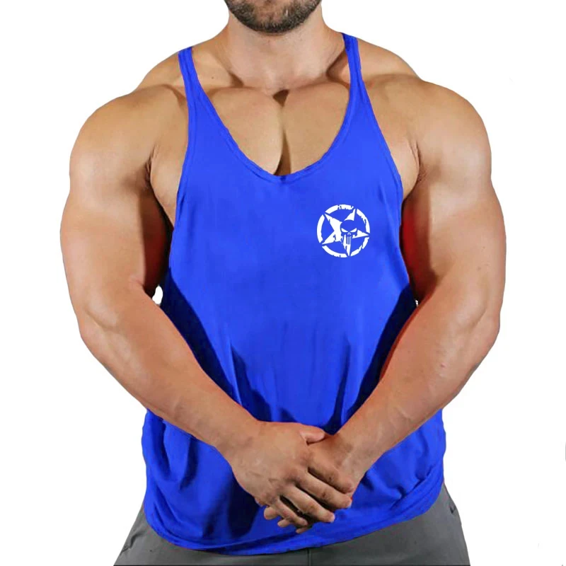 Singlet Men Bodybuilding and Fitness Stringer Gym Clothes Undershirt Shirt Tank Top Vest Clothing Man Gyms Singlets Muscular Singlet Men Bodybuilding and Fitness Stringer Gym Clothes Undershirt Shirt Tank Top Vest Clothing Man Gyms Singlets Muscular