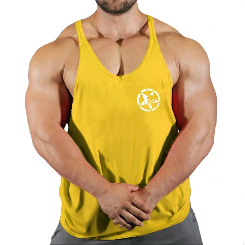 Singlet Men Bodybuilding and Fitness Stringer Gym Clothes Undershirt Shirt Tank Top Vest Clothing Man Gyms Singlets Muscular Singlet Men Bodybuilding and Fitness Stringer Gym Clothes Undershirt Shirt Tank Top Vest Clothing Man Gyms Singlets Muscular