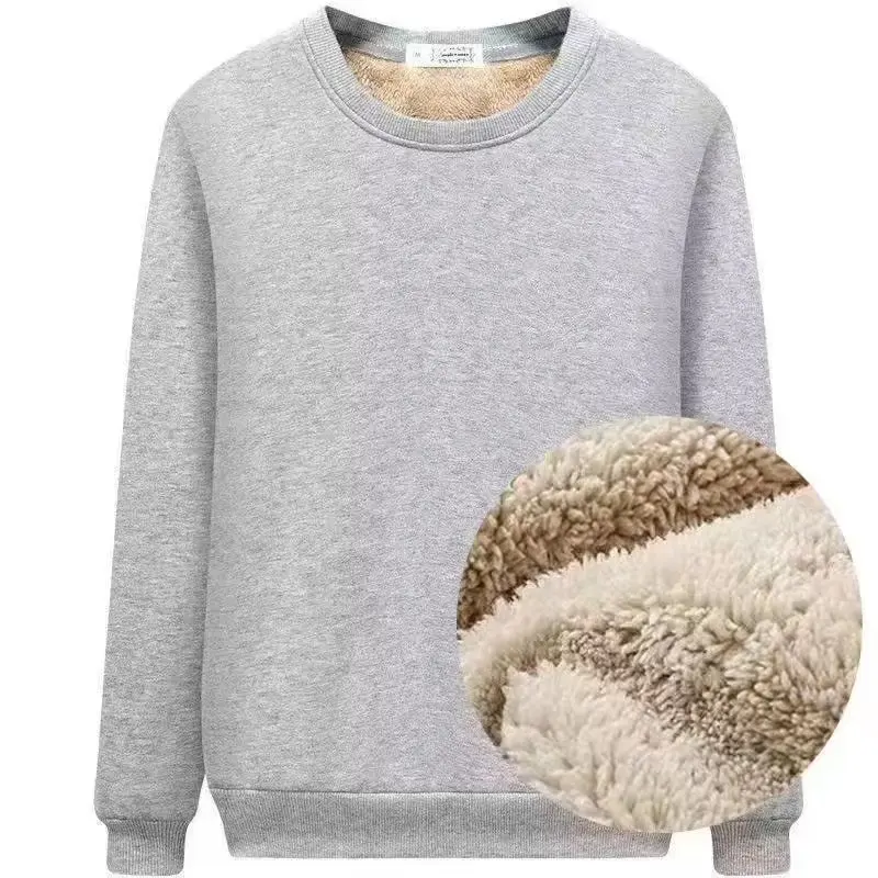 Men's New Winter Warm Fleece Lined T Shirt Thick Crew Neck Solid Basic Pullover Sweatshirt Thermal Comf Underwear Tops Clothing Men's New Winter Warm Fleece Lined T Shirt Thick Crew Neck Solid Basic Pullover Sweatshirt Thermal Comf Underwear Tops Clothing