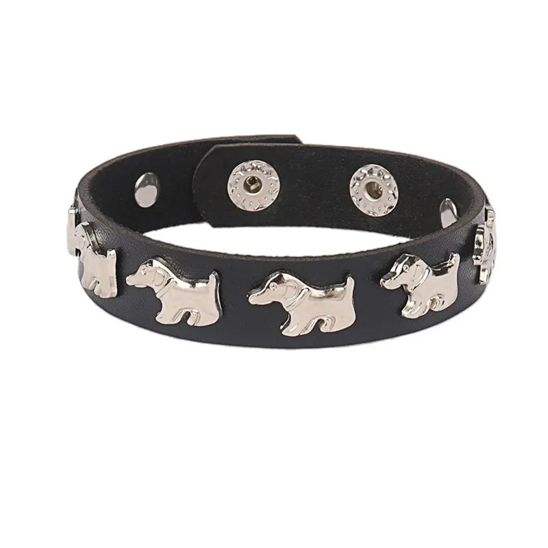 Punk Leather Bracelet for 90s Men Women Rivet Cuff Bangle Bracelet Adjustable Black Leather Wristband Metal Studded Jewelry Gift Punk Leather Bracelet for 90s Men Women Rivet Cuff Bangle Bracelet Adjustable Black Leather Wristband Metal Studded Jewelry Gift