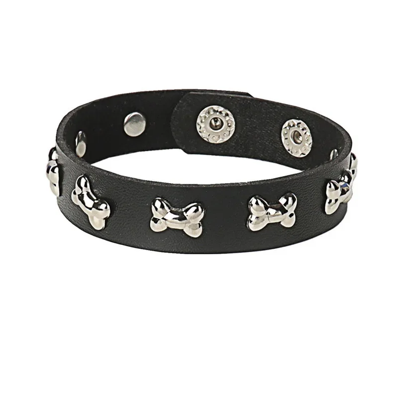 Punk Leather Bracelet for 90s Men Women Rivet Cuff Bangle Bracelet Adjustable Black Leather Wristband Metal Studded Jewelry Gift Punk Leather Bracelet for 90s Men Women Rivet Cuff Bangle Bracelet Adjustable Black Leather Wristband Metal Studded Jewelry Gift