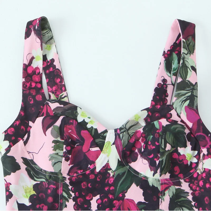 TRAF Womens Dresses Sleeveless Printed Dresses 2025 Woman Summer Corset Floral Dress Bodycon Backless Long Party Dress 088 TRAF Womens Dresses Sleeveless Printed Dresses 2025 Woman Summer Corset Floral Dress Bodycon Backless Long Party Dress 088