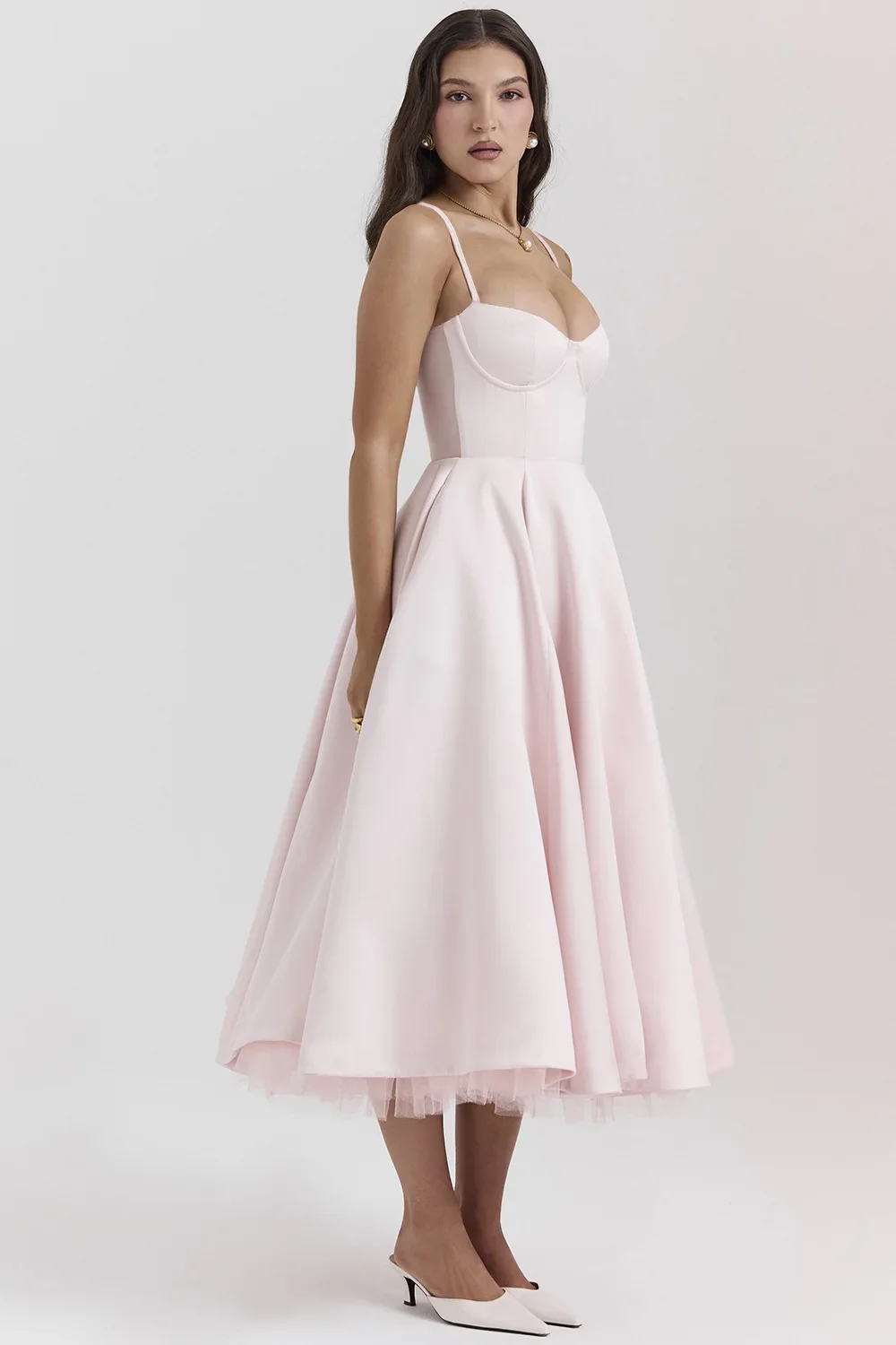 Women Elegant Temperament A-Line Long European And American Dress Princess Dress 2025 New Arrival Women Elegant Temperament A-Line Long European And American Dress Princess Dress 2025 New Arrival