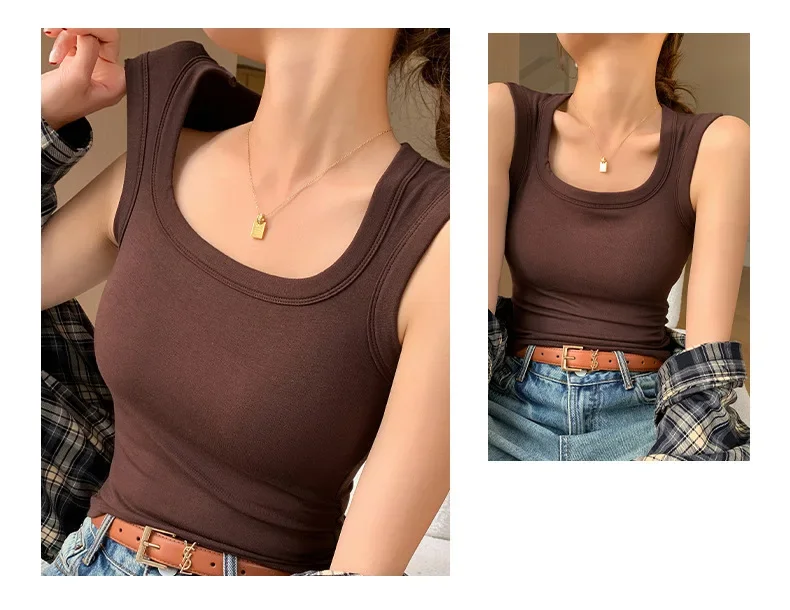 New Seamless Built-in Bra Tank Top for Women Sports Bra & Summer Sleeveless Shirt, Breathable Workout Vest with T-Shirt Combo New Seamless Built-in Bra Tank Top for Women Sports Bra & Summer Sleeveless Shirt, Breathable Workout Vest with T-Shirt Combo
