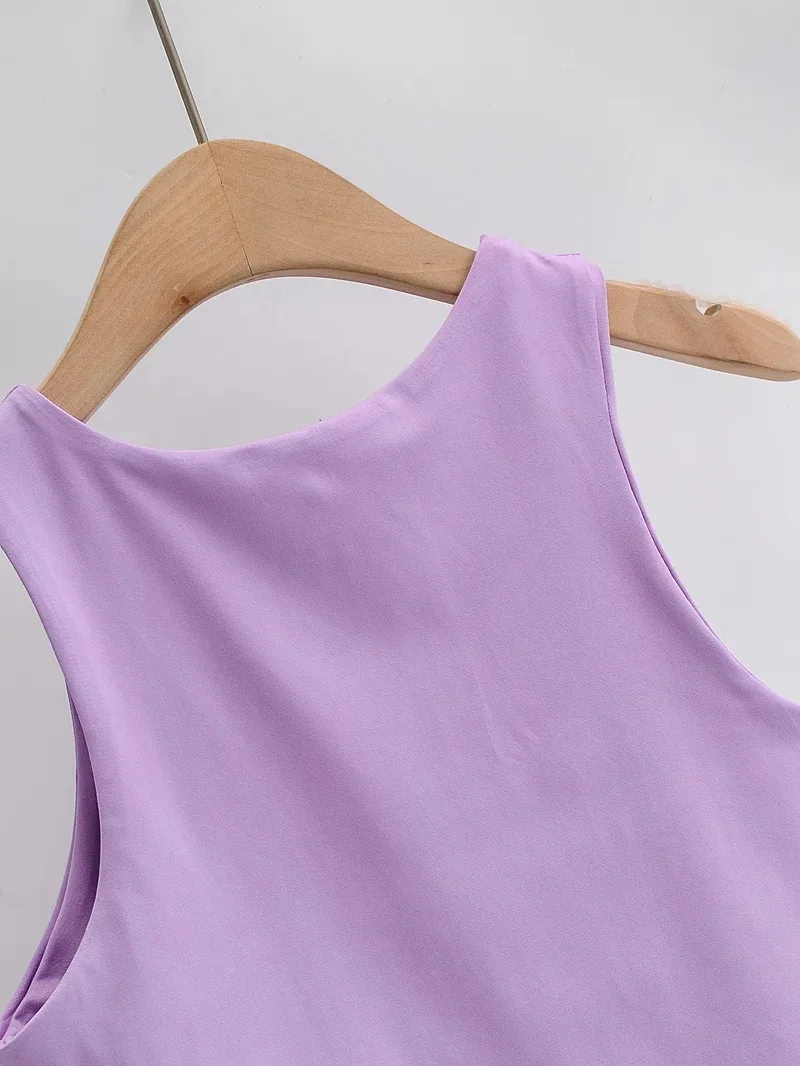 2025 Summer Fashion Women Sexy Slim Tops O-neck Sleeveless Double Nylon Ladies Good Quality Tank Tops 6 Colors 2025 Summer Fashion Women Sexy Slim Tops O-neck Sleeveless Double Nylon Ladies Good Quality Tank Tops 6 Colors