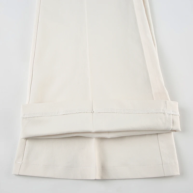 Fashion Solid Loose Casual Women Long Pants Simple Basic All-Match Office Lady Style Bottoms Fashion Solid Loose Casual Women Long Pants Simple Basic All-Match Office Lady Style Bottoms
