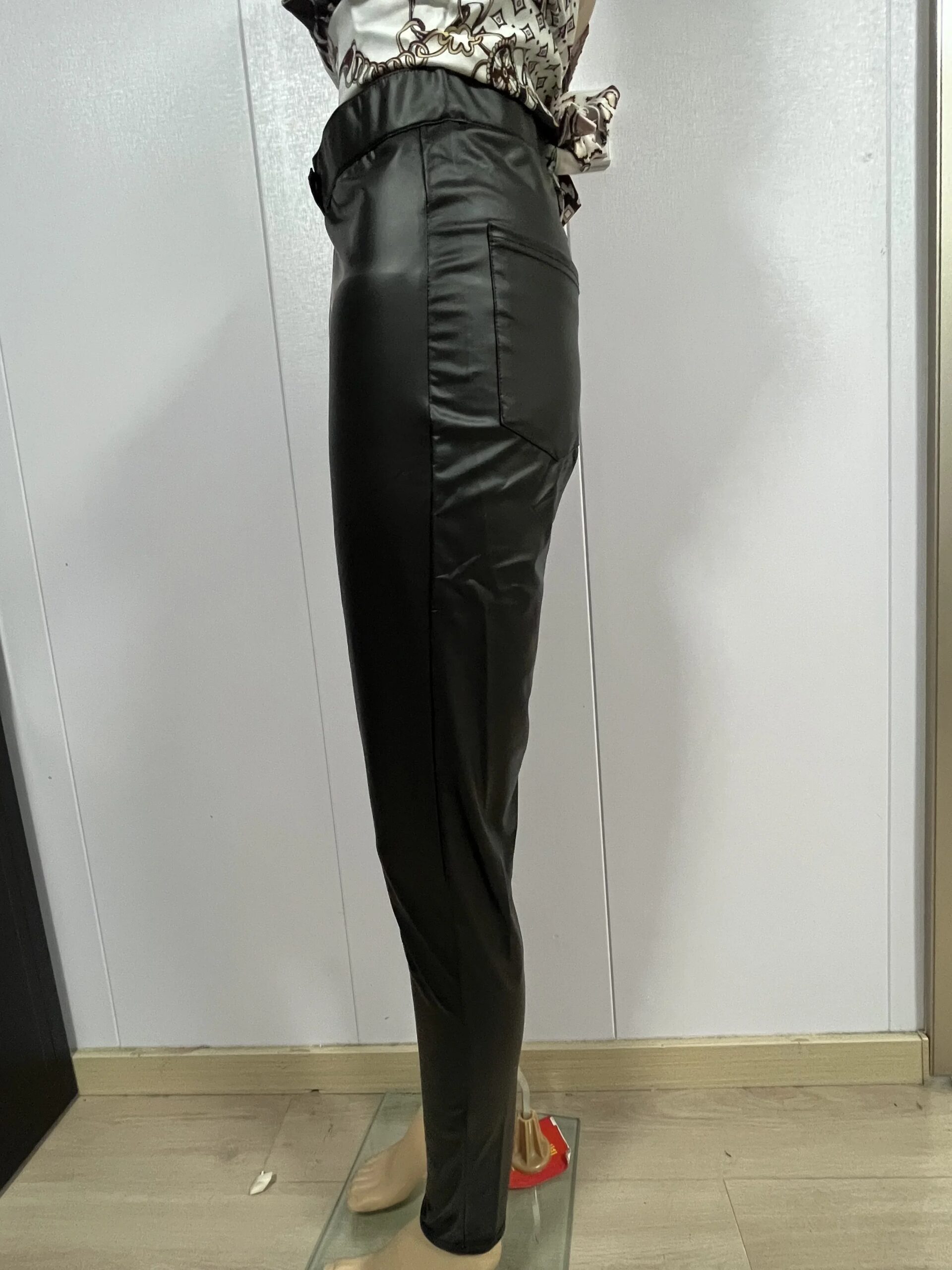 Winter Autumn Sexy Women PU Pants Black Fitness Slim High Waist Pencil Pants Zipper Streetwear Faux Leather Trousers for Women Winter Autumn Sexy Women PU Pants Black Fitness Slim High Waist Pencil Pants Zipper Streetwear Faux Leather Trousers for Women