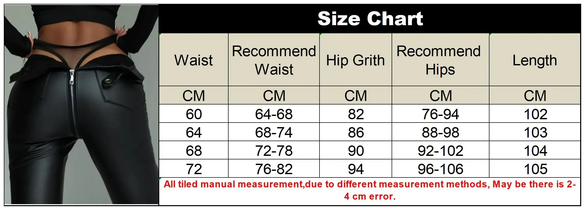 Winter Autumn Sexy Women PU Pants Black Fitness Slim High Waist Pencil Pants Zipper Streetwear Faux Leather Trousers for Women Winter Autumn Sexy Women PU Pants Black Fitness Slim High Waist Pencil Pants Zipper Streetwear Faux Leather Trousers for Women