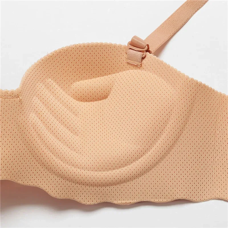 3PCS Women Push Up Backless Bras Sexy Wireless Solid Lingerie Female Detachable Straps Design For Party Wedding Gather Bralette 3PCS Women Push Up Backless Bras Sexy Wireless Solid Lingerie Female Detachable Straps Design For Party Wedding Gather Bralette