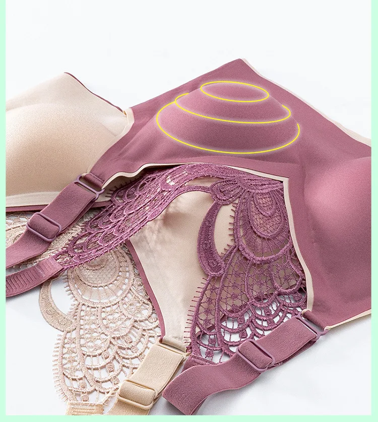 Bras For Women Seamless Plus Size Bra Push Up Women Bra Latex With Pad Vest Top Sexy Butterfly Beauty Back Female Bra Bras For Women Seamless Plus Size Bra Push Up Women Bra Latex With Pad Vest Top Sexy Butterfly Beauty Back Female Bra