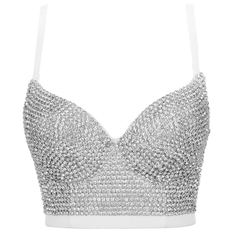 Women Bra Sexy Handmade Rhinestone Corset Party Clothes Lady Push Up Bra Woman Tops Clothing Gothic Shaper Vintage Bra Underwear Women Bra Sexy Handmade Rhinestone Corset Party Clothes Lady Push Up Bra Woman Tops Clothing Gothic Shaper Vintage Bra Underwear