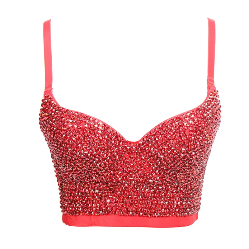 Women Bra Sexy Handmade Rhinestone Corset Party Clothes Lady Push Up Bra Woman Tops Clothing Gothic Shaper Vintage Bra Underwear Women Bra Sexy Handmade Rhinestone Corset Party Clothes Lady Push Up Bra Woman Tops Clothing Gothic Shaper Vintage Bra Underwear