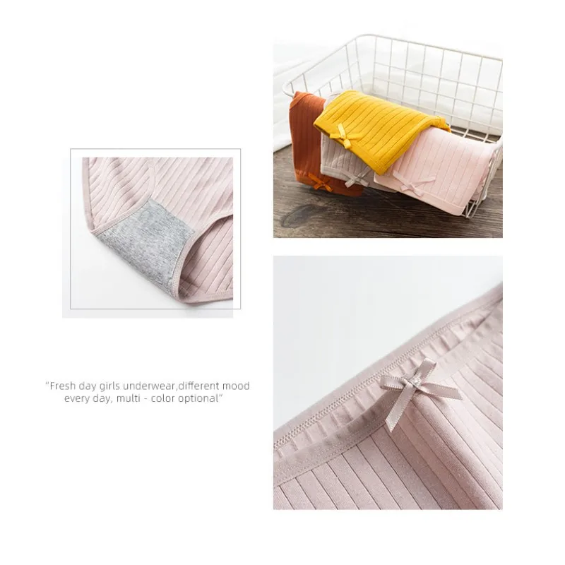 7Pcs/Set Low Waist Cotton Panties for Women Sexy Lingerie Solid Color Low Rise Briefs Female Underwear Comfort Intimates 7Pcs/Set Low Waist Cotton Panties for Women Sexy Lingerie Solid Color Low Rise Briefs Female Underwear Comfort Intimates