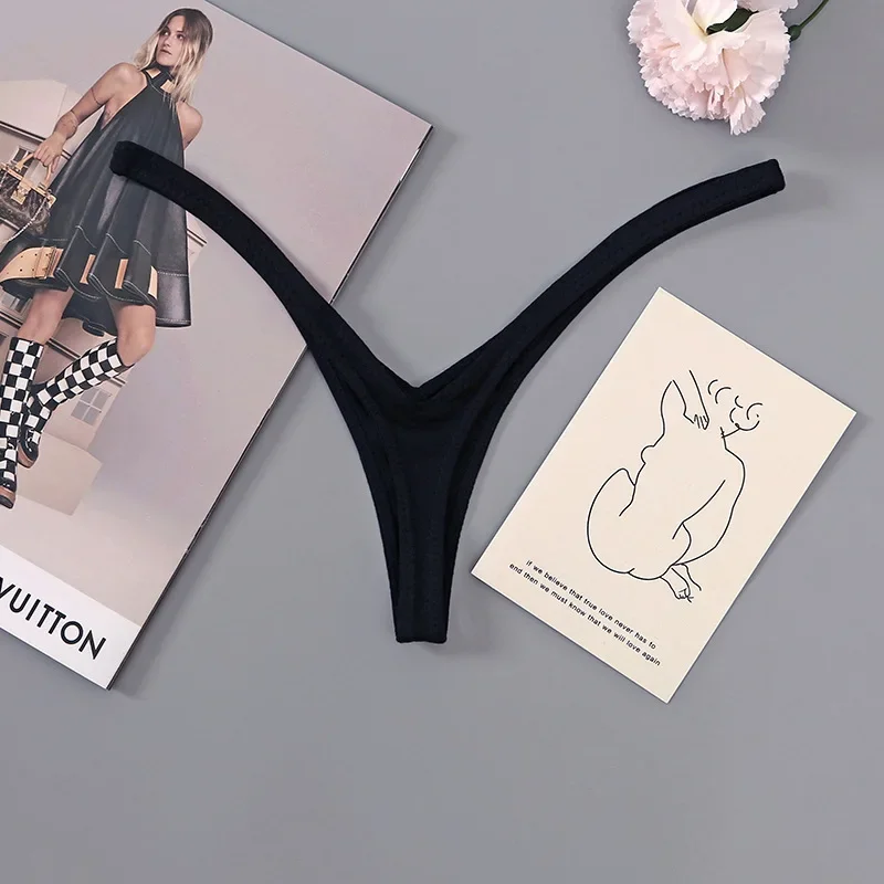 Women New Style Women Secret Clothes Deep V Thong Breathable Sexy Low Waist Brazilian Underwear Soft Thin Straps Women's Panties Women New Style Women Secret Clothes Deep V Thong Breathable Sexy Low Waist Brazilian Underwear Soft Thin Straps Women's Panties