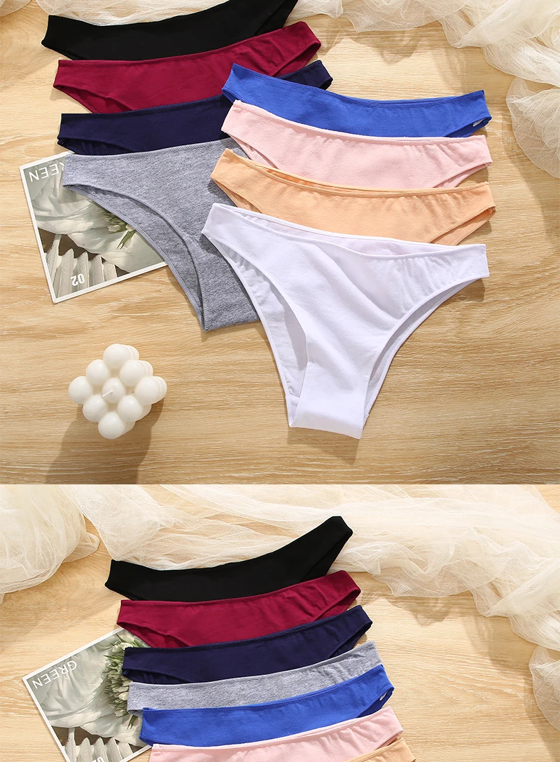 FINETOO 5PCS/Set M-XXL Panties Women Cotton Lingerie Woman Underwear Sexy Femme Underwear Girls Underpant Panty 7 Solid Colors FINETOO 5PCS/Set M-XXL Panties Women Cotton Lingerie Woman Underwear Sexy Femme Underwear Girls Underpant Panty 7 Solid Colors
