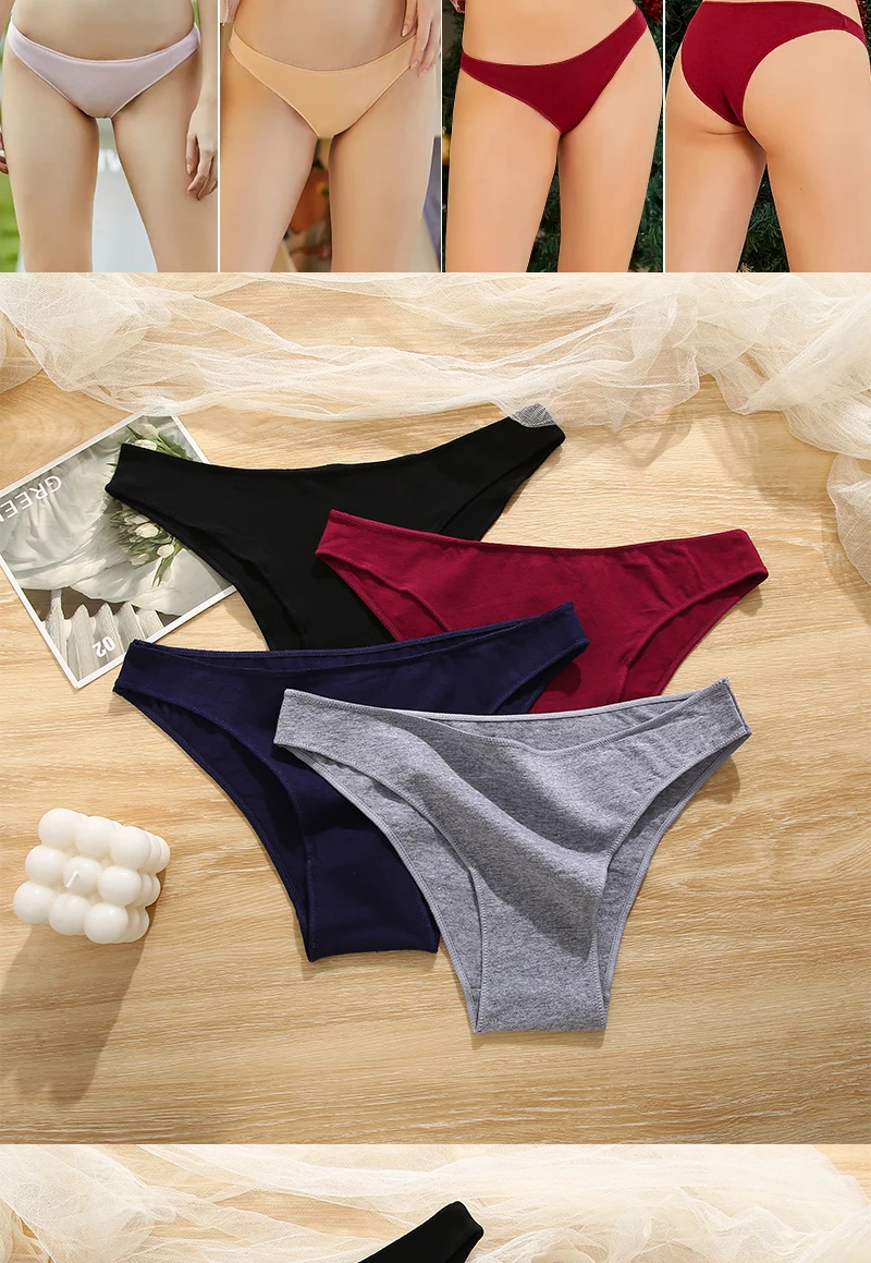 FINETOO 5PCS/Set M-XXL Panties Women Cotton Lingerie Woman Underwear Sexy Femme Underwear Girls Underpant Panty 7 Solid Colors FINETOO 5PCS/Set M-XXL Panties Women Cotton Lingerie Woman Underwear Sexy Femme Underwear Girls Underpant Panty 7 Solid Colors
