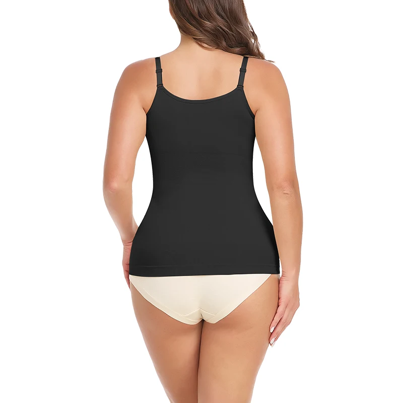 Seamless Camisole Vest Shapewear Bodysuit for Women Tummy Control Butt Lifting Body Shaper Smooth Invisible Slimming Underwear Seamless Camisole Vest Shapewear Bodysuit for Women Tummy Control Butt Lifting Body Shaper Smooth Invisible Slimming Underwear