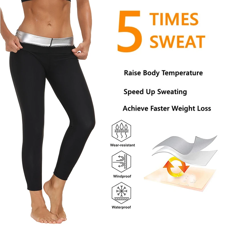 Women Thermal Leggings Workout Sauna Pants Body Shaper Sweat Shapewear Weight Loss Slimming Leggins Waist Trainer Thigh Trimmer Women Thermal Leggings Workout Sauna Pants Body Shaper Sweat Shapewear Weight Loss Slimming Leggins Waist Trainer Thigh Trimmer