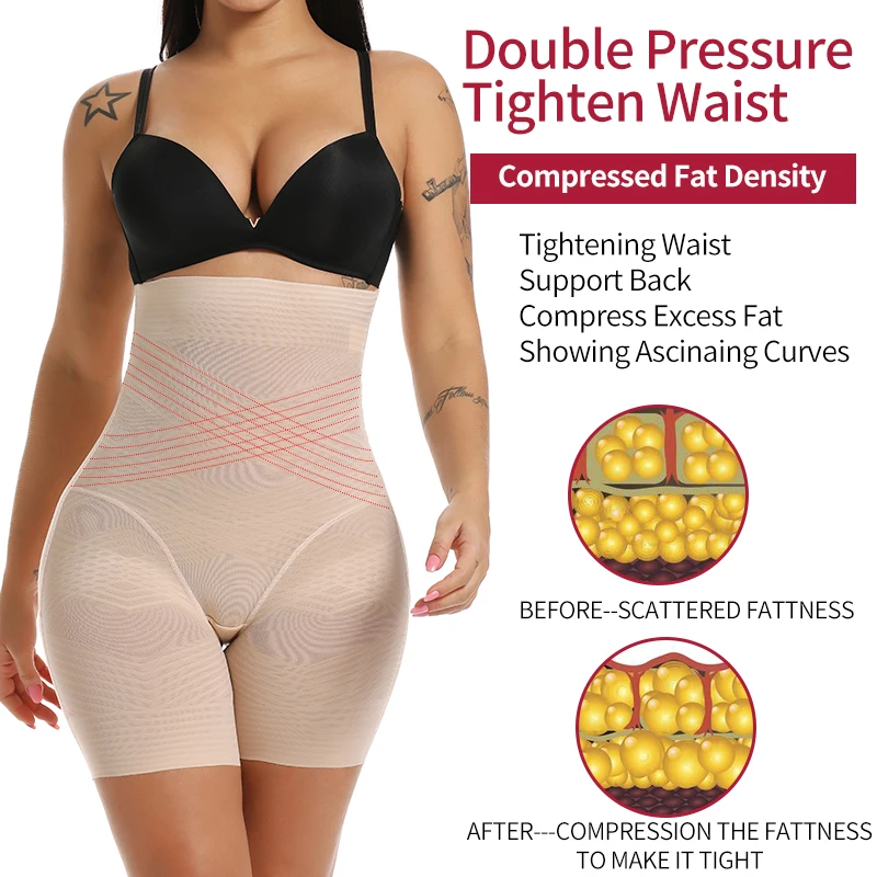 Tummy Control Panties Women Underwear Cross Compression Body Shaper Shapewear High Waist Butt Lifter Panties Thigh Slimmer Nude Tummy Control Panties Women Underwear Cross Compression Body Shaper Shapewear High Waist Butt Lifter Panties Thigh Slimmer Nude