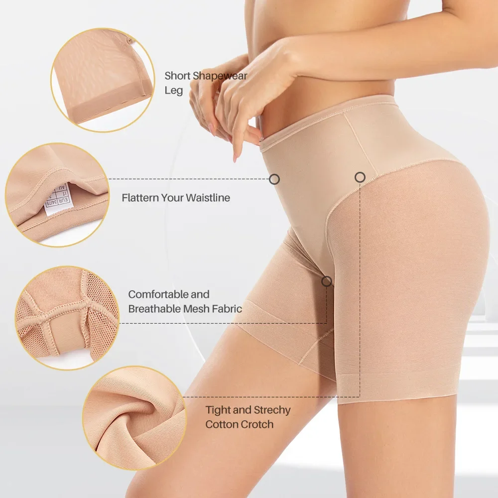Women Slim Panties High Waist Tummy Pants Mesh Slimming Underwear Shapewear New Female Solid Color Light Body Sculpting Shaper Women Slim Panties High Waist Tummy Pants Mesh Slimming Underwear Shapewear New Female Solid Color Light Body Sculpting Shaper
