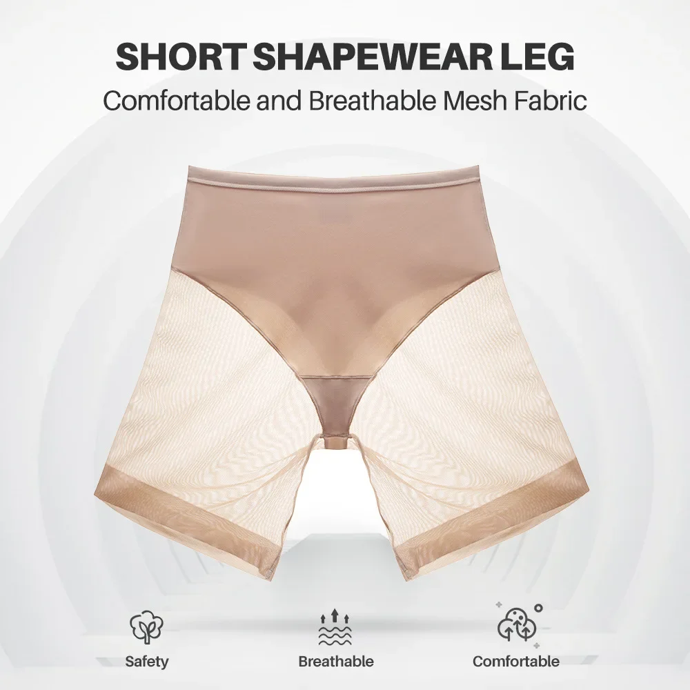 Women Slim Panties High Waist Tummy Pants Mesh Slimming Underwear Shapewear New Female Solid Color Light Body Sculpting Shaper Women Slim Panties High Waist Tummy Pants Mesh Slimming Underwear Shapewear New Female Solid Color Light Body Sculpting Shaper