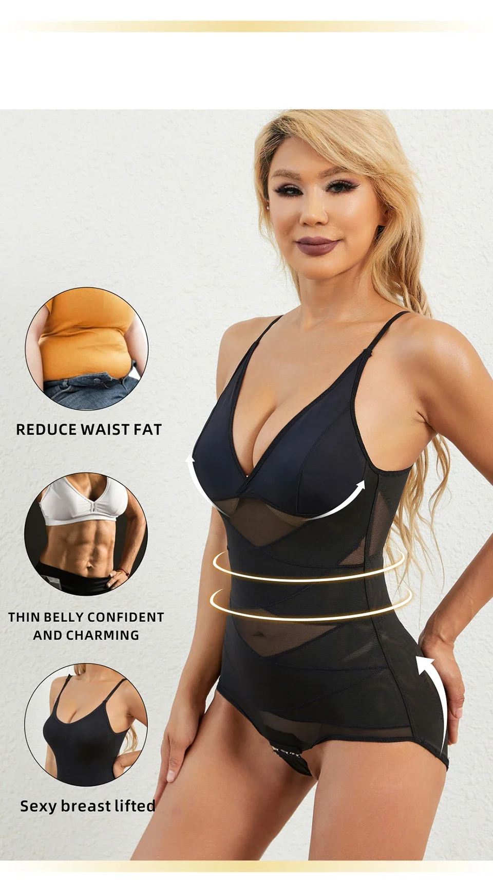 Women Sculpting Bodysuit Cross Compression abs Shaping Briefs Slimming Shapewear Over Bust Deep V Full Body Shaper Tummy Control Women Sculpting Bodysuit Cross Compression abs Shaping Briefs Slimming Shapewear Over Bust Deep V Full Body Shaper Tummy Control