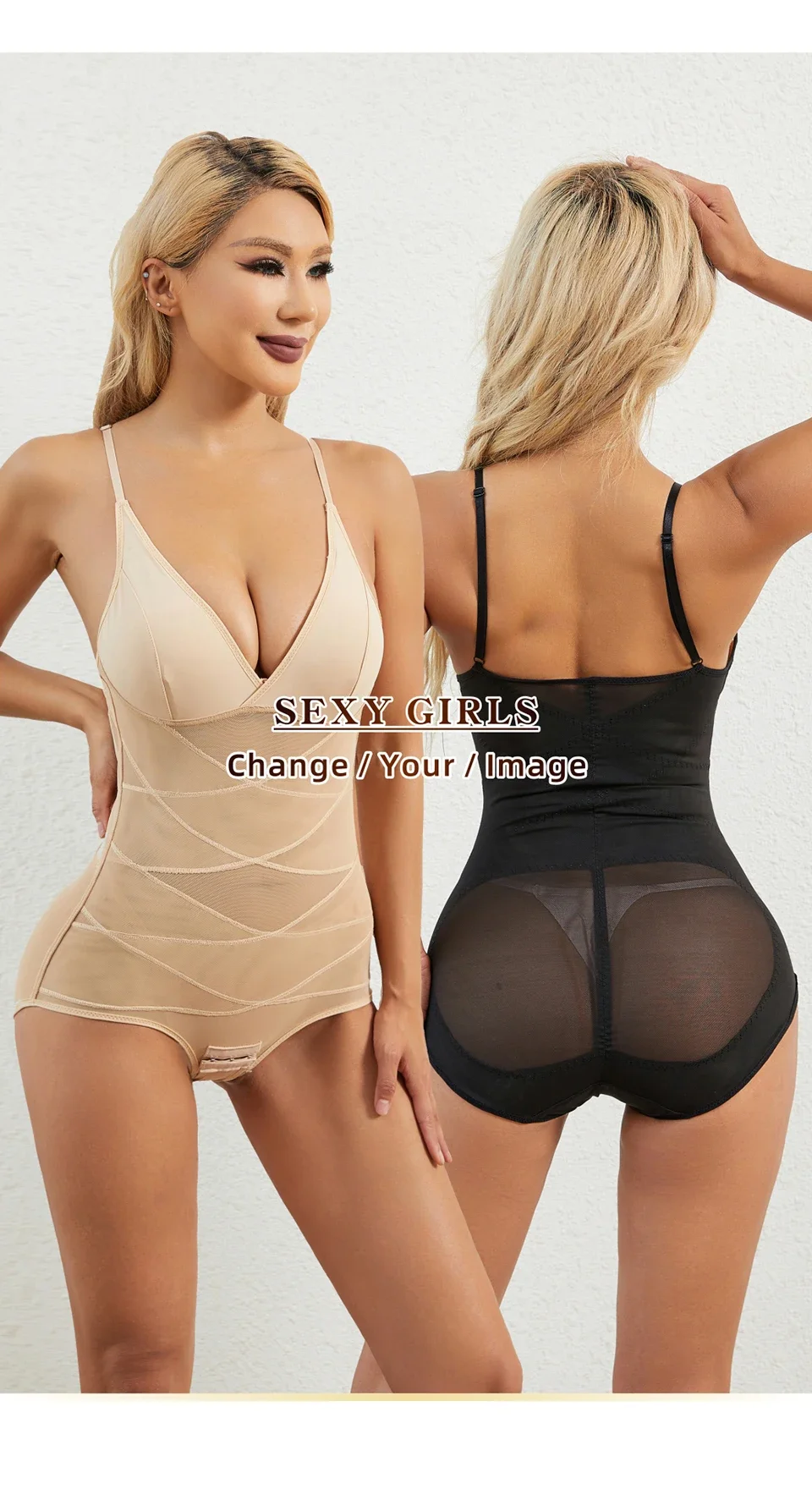Women Sculpting Bodysuit Cross Compression abs Shaping Briefs Slimming Shapewear Over Bust Deep V Full Body Shaper Tummy Control Women Sculpting Bodysuit Cross Compression abs Shaping Briefs Slimming Shapewear Over Bust Deep V Full Body Shaper Tummy Control