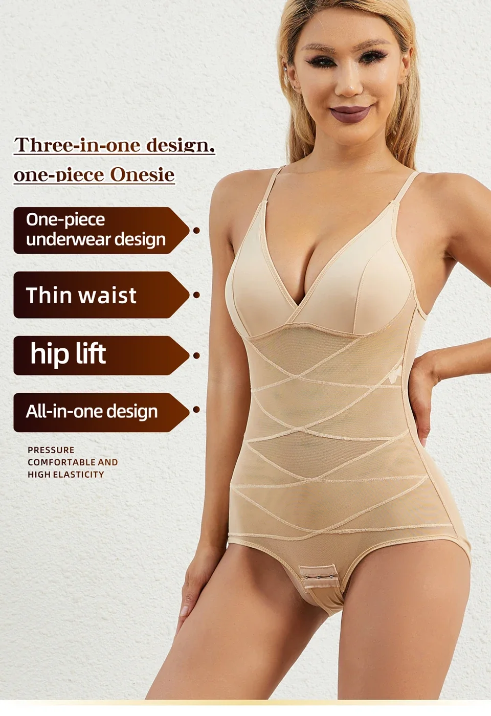 Women Sculpting Bodysuit Cross Compression abs Shaping Briefs Slimming Shapewear Over Bust Deep V Full Body Shaper Tummy Control Women Sculpting Bodysuit Cross Compression abs Shaping Briefs Slimming Shapewear Over Bust Deep V Full Body Shaper Tummy Control