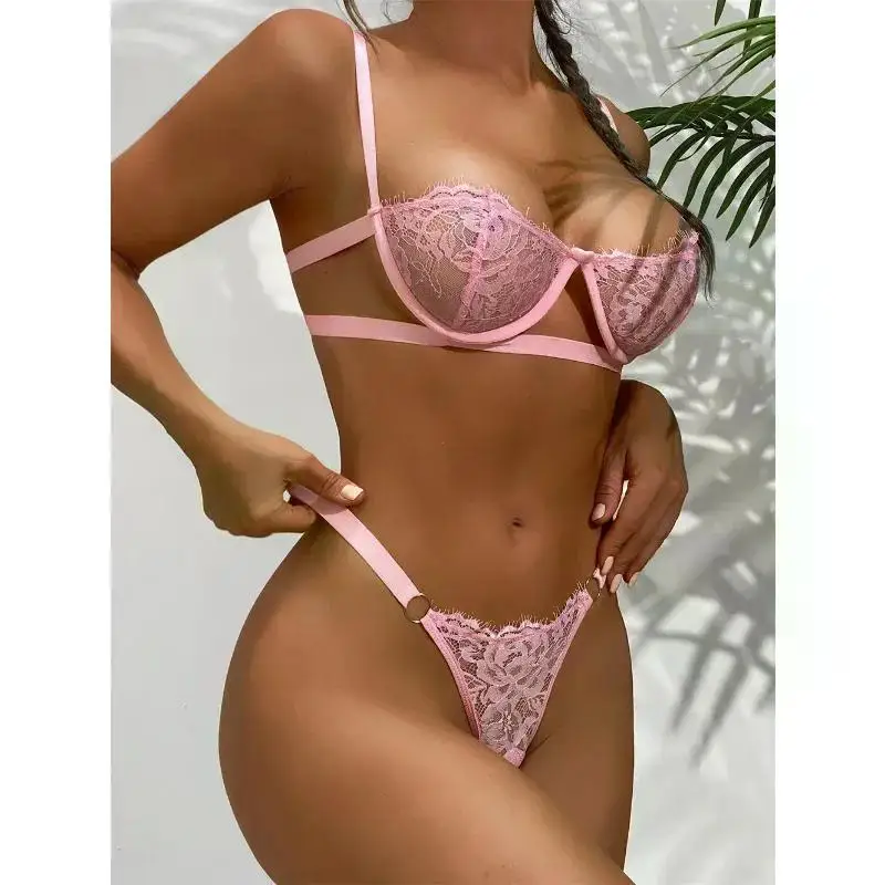 Sexy Lingerie Woman Lace Transparent Underwear Fairy Embroidery Brief Sets Delicate Bra Kit Push Up Breves Sets Thin Erotic Bras Sexy Lingerie Woman Lace Transparent Underwear Fairy Embroidery Brief Sets Delicate Bra Kit Push Up Breves Sets Thin Erotic Bras