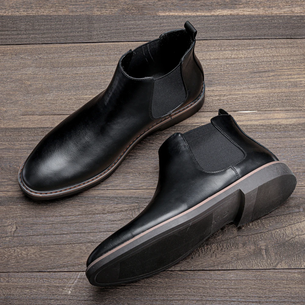 40~46 Men Chelsea Boots Brand Retro Comfortable Fashion Men Boots 40~46 Men Chelsea Boots Brand Retro Comfortable Fashion Men Boots