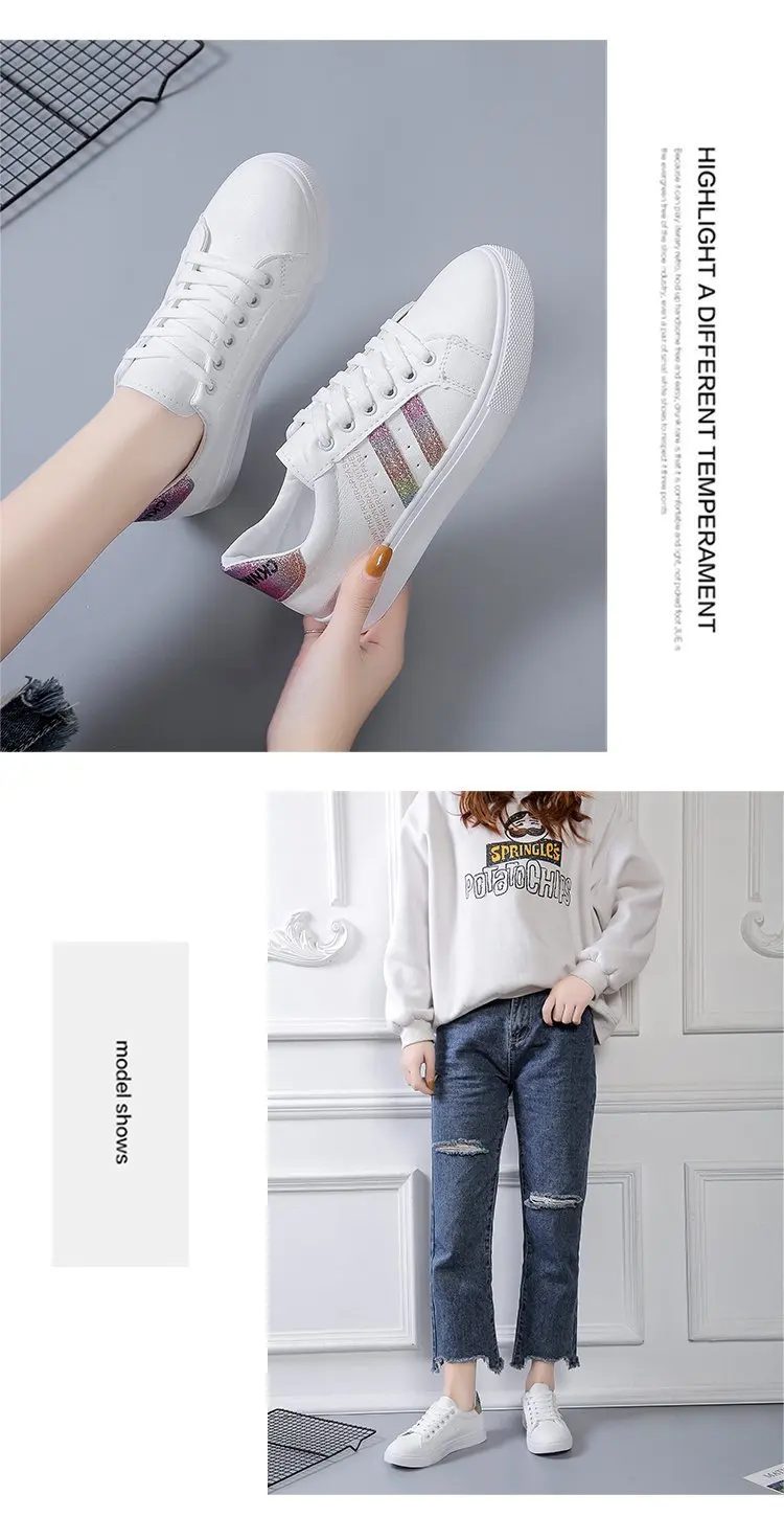 Women Sneakers Autumn New Casual Walking Shoes Woman Flat Lace Up High Quality Sneakers Fashion Flat-bottomed Casual Shoes Women Sneakers Autumn New Casual Walking Shoes Woman Flat Lace Up High Quality Sneakers Fashion Flat-bottomed Casual Shoes