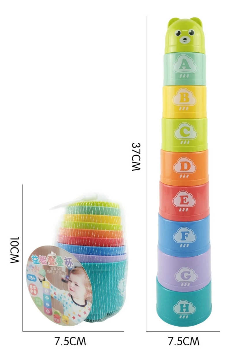 Kids Fun Number Letters Stacking Cup Baby Montessori Early Educational Sensory Puzzle Stack Speed Games Toys for Children Gifts Kids Fun Number Letters Stacking Cup Baby Montessori Early Educational Sensory Puzzle Stack Speed Games Toys for Children Gifts