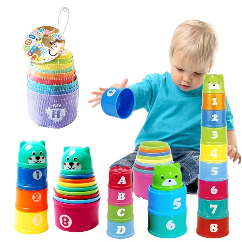 Kids Fun Number Letters Stacking Cup Baby Montessori Early Educational Sensory Puzzle Stack Speed Games Toys for Children Gifts Kids Fun Number Letters Stacking Cup Baby Montessori Early Educational Sensory Puzzle Stack Speed Games Toys for Children Gifts